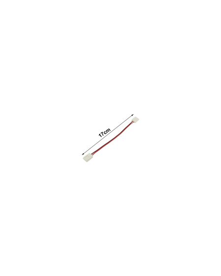 Câble Double Connecteur Rapide Ruban LED 12/24V DC Monochrome 10mm