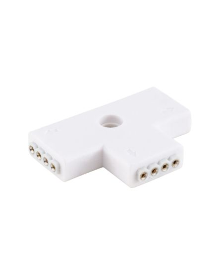 Connecteur Rapide Type 'T' Ruban LED 12/24V RGB