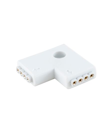 Connecteur Rapide Type 'L' Ruban LED 12/24V RGB
