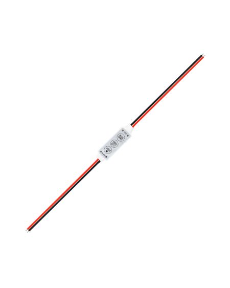 Mini Contrôleur Variateur Ruban LED 12/24V DC Monochrome