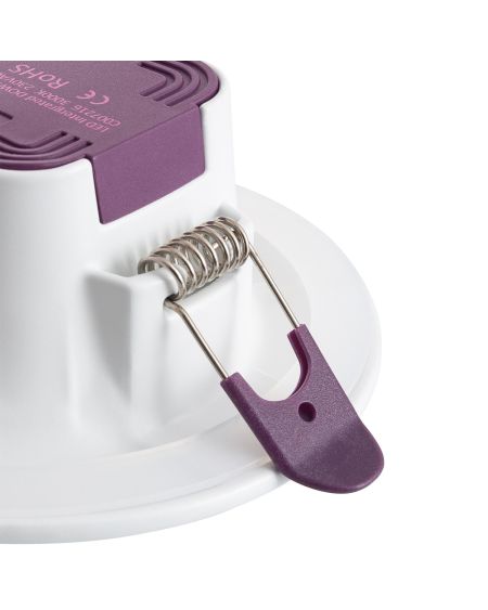 Downlight LED Rond Waterproof IP65 8W Coupe Ø 75mm