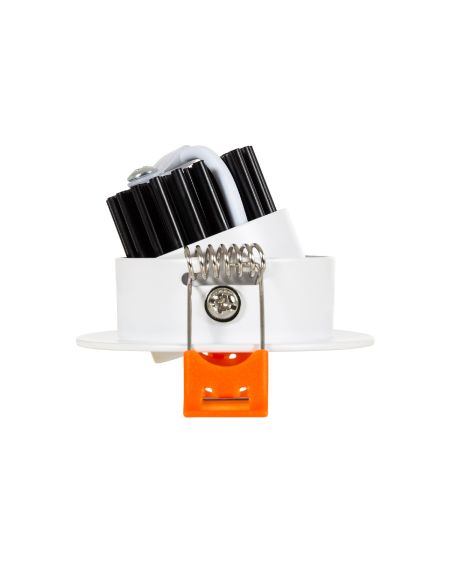 Spot LED Downlight COB Orientable Rond 5W Blanc Coupe Ø 70mm CRI92 Expert Color