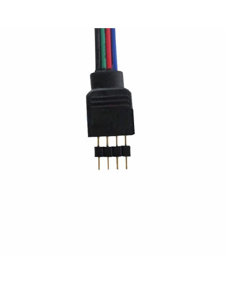Connecteur 4 PIN Ruban LED RGB 12/24V DC