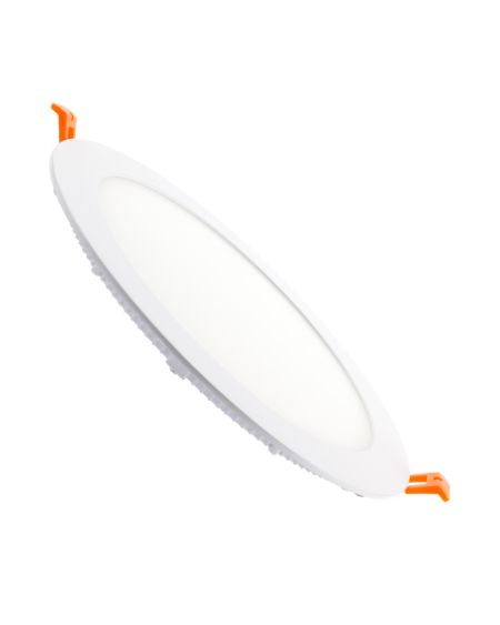 Dalle LED Ronde Extra-Plate 20W Coupe Ø 220 mm