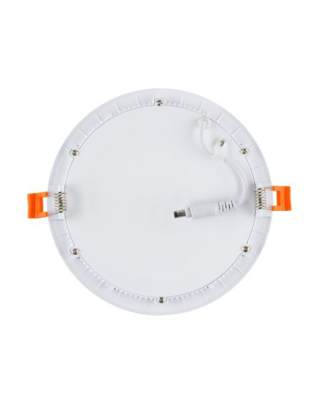 Dalle LED Ronde Extra-Plate 20W Coupe Ø 220 mm