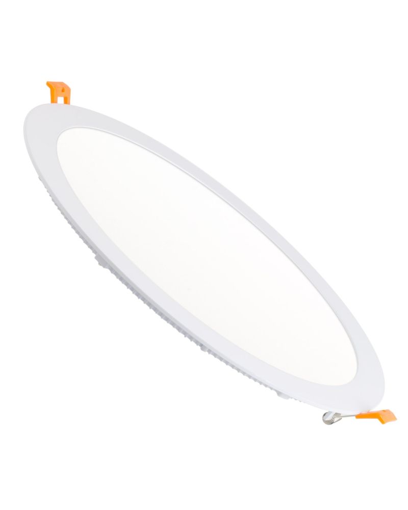 Dalle LED Ronde Extra-Plate 24W Coupe Ø 280mm