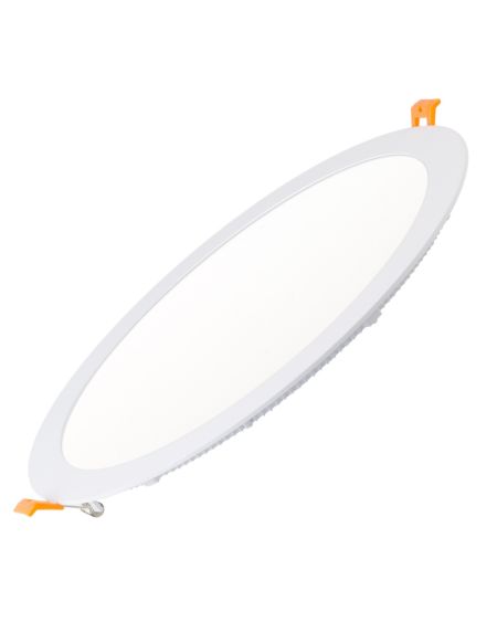 Dalle LED Ronde Extra-Plate 24W Coupe Ø 280mm
