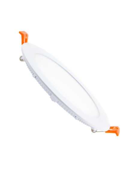 Dalle LED Ronde Extra-Plate 9W Coupe Ø 130 mm