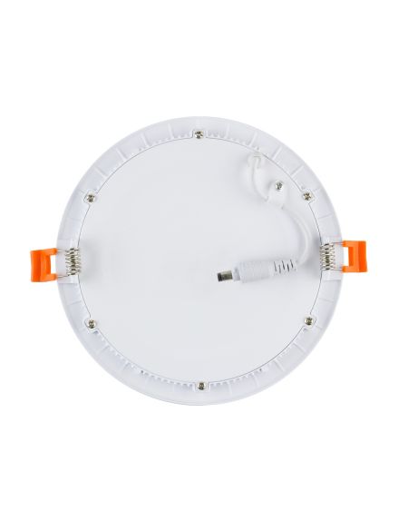 Dalle LED Ronde Extra-Plate 9W Coupe Ø 130 mm