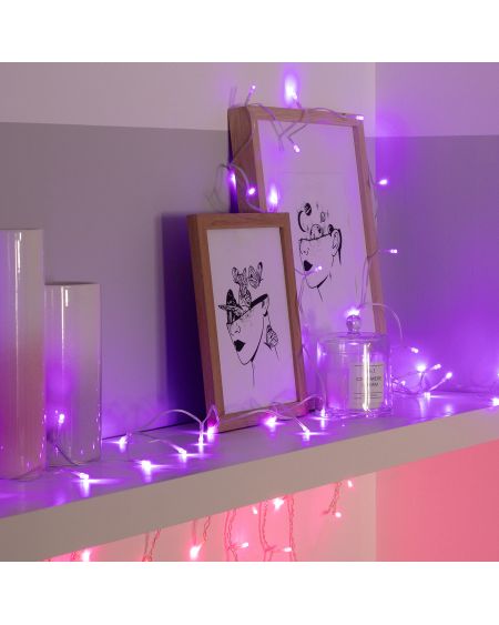 Guirlande LED Extérieure à Piles 5m