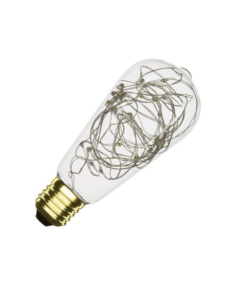 Ampoule LED Filament E27 1.5W 80 lm ST64