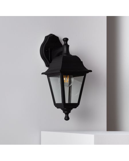 Lampe Murale Extérieure Mini Villa Noire