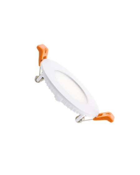 Dalle LED Ronde Extra-Plate 3W Coupe Ø 70 mm