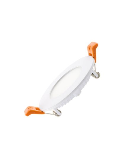 Dalle LED Ronde Extra-Plate 3W Coupe Ø 70 mm