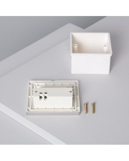 Balise LED Extérieure 1.5W Encastrable au Mur Randy Grise