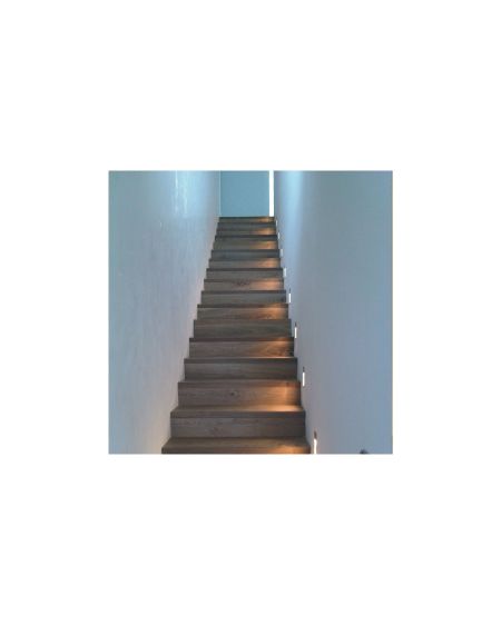 Balise LED Extérieure 1.5W Encastrable au Mur Randy Noire