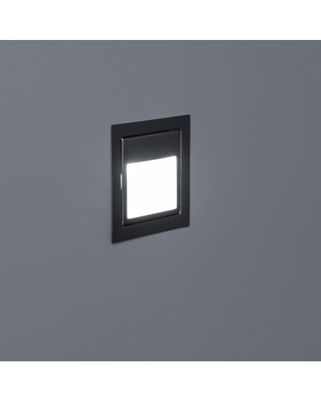 Balise Murale LED Encastrable 1.5W Larry Finition Acier