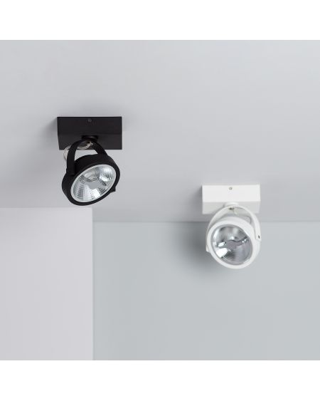 Spot LED 15W CREE en Saillie Orientable AR111 Dimmable Blanc