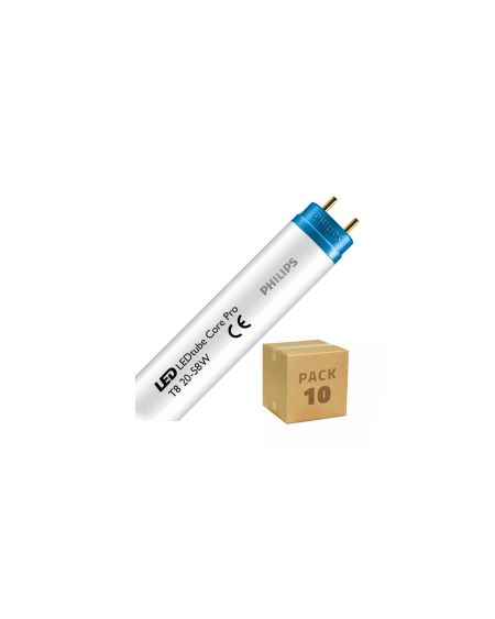 Lot de 10 Tubes LED  150cm T8 G13 20W 110lm/W CorePro Connexion Latérale