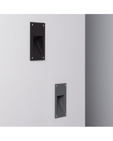 Balise LED Extérieure 3W Encastrable au Mur Cooper Grise