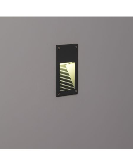 Balise LED Extérieure 3W Encastrable au Mur Cooper Grise