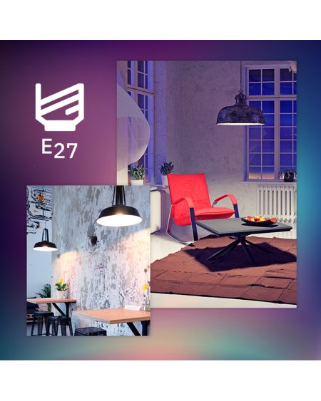 Ampoule LED E27 SMART WiFi 9W A60 Dimmable RGBWW