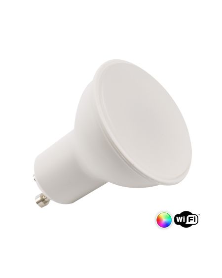 Ampoule LED Intelligente GU10 5W 300 lm Wifi RGBW Dimmable