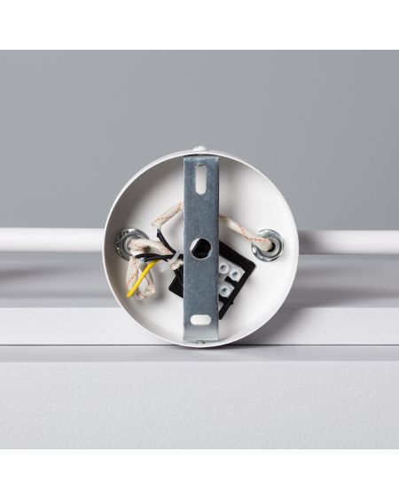 Plafonnier Orientable Métal et Bois Mara 3 Spots
