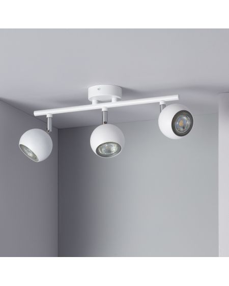 Plafonnier Orientable Aluminium Ates 3 Spots