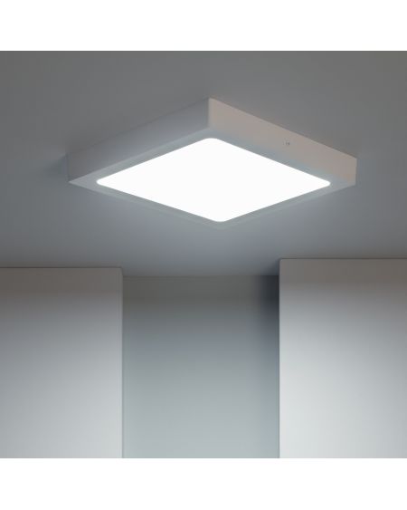 Plafonnier LED Carré 24W 295x295 mm