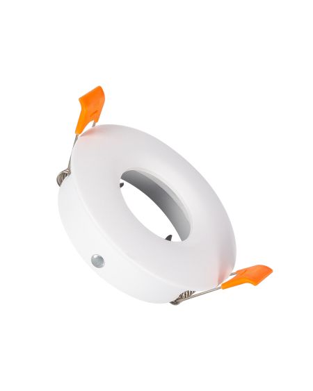 Collerette Downlight Ronde Design Blanche pour Ampoule LED GU10/GU5.3 Coupe Ø 70mm