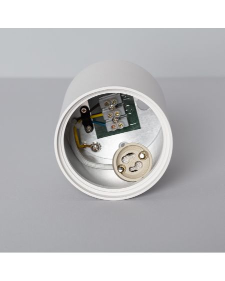 Plafonnier Aluminium Quartz Blanc