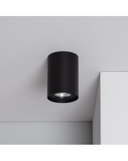 Plafonnier Aluminium Quartz Noir