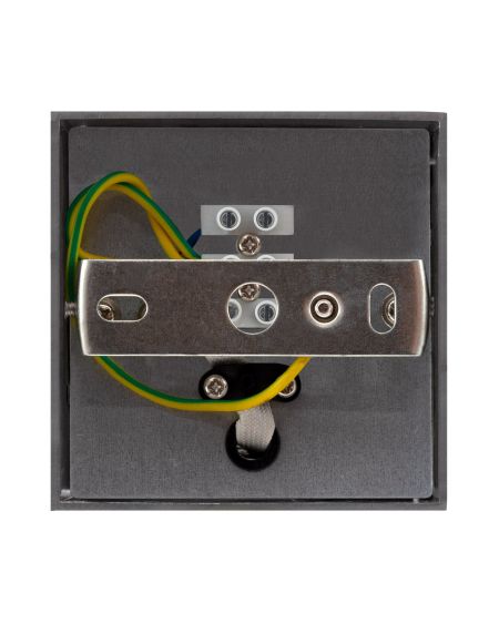 Plafonnier Aluminium Jaspe Argenté