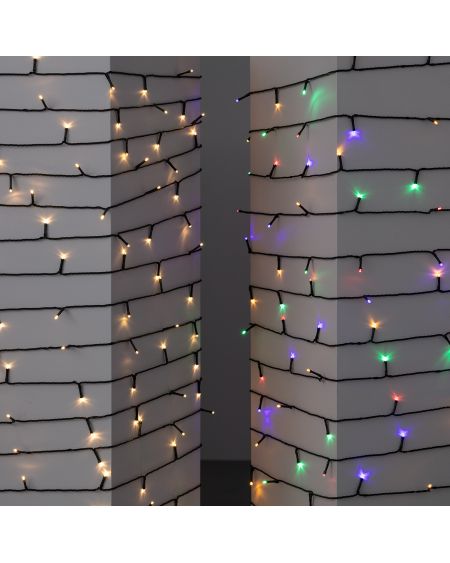 Guirlande LED Extérieure Solaire Câble 12m