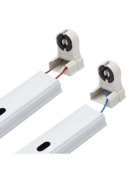 Tube LED 150cm T8 G13 22W 130lm/W Nano PC + Réglette