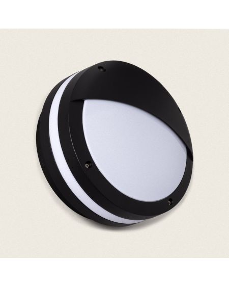 Applique extérieure aluminium Natoli Ø300 mm IP65
