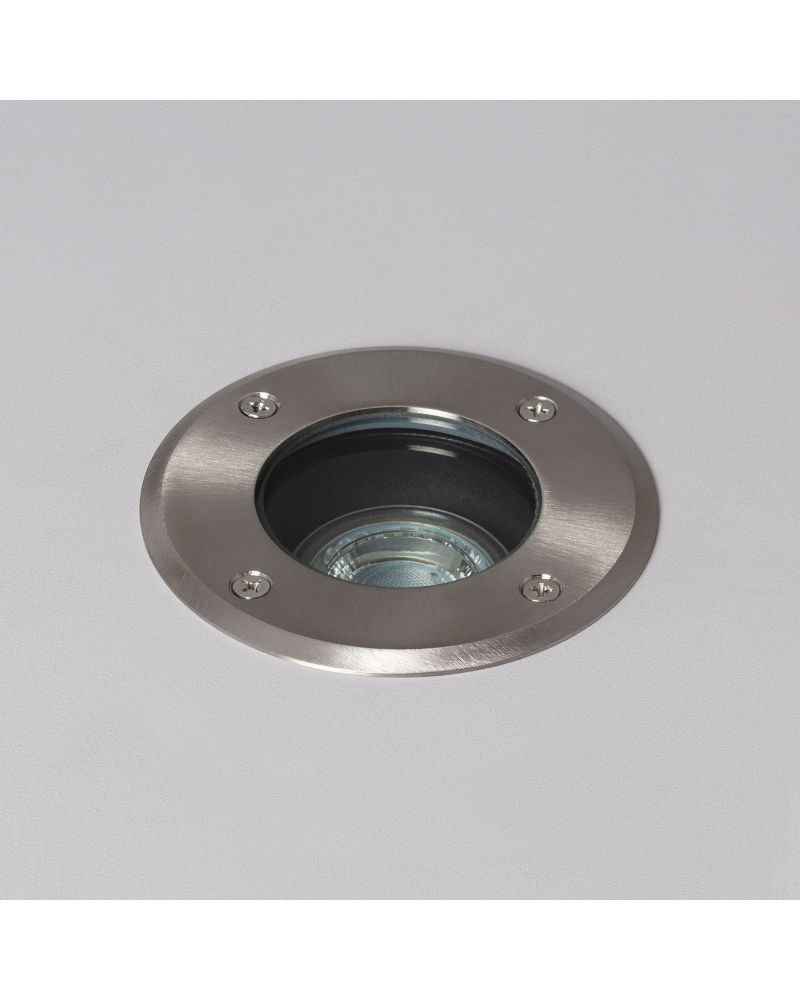 Spot Extérieur Rond Inox Encastrable au Sol pour GU10 Spot Extérieur Rond Inox Encastrable au Sol pour GU10