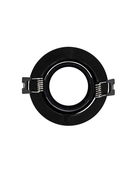 Collerette Downlight Ronde Orientable pour Ampoule LED GU10/GU5.3 Coupe Ø 70mm