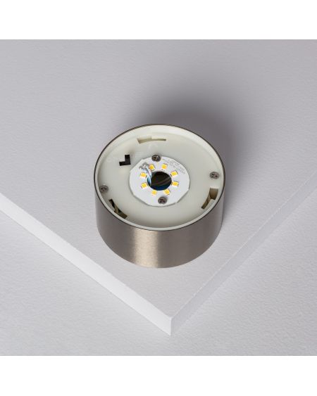 Applique Murale LED Extérieure Solaire Inti Inox avec Détecteur de Présence PIR