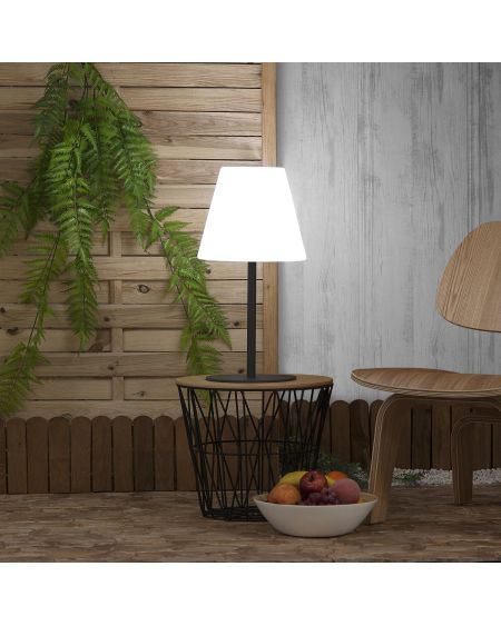Lampe à Poser LED Extérieure Solaire Aluminium Larso