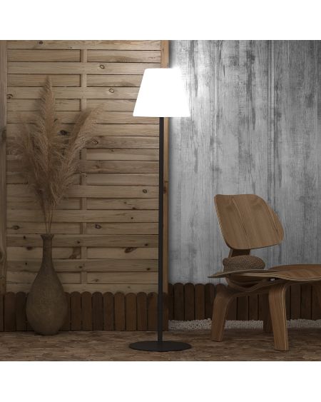 Lampadaire LED Extérieur Solaire Métal Larso