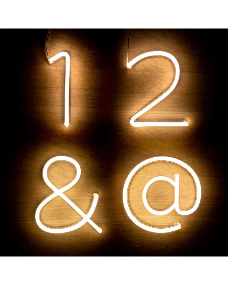 Numéros et Symboles Néons LED