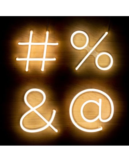 Numéros et Symboles Néons LED