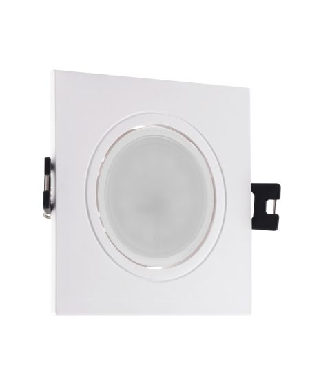 Pack de 3 Spots Downlight GU10 6W Coupe Ø 75-85mm