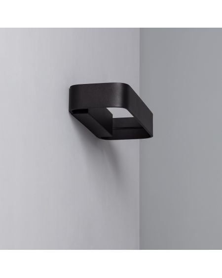 Applique Murale LED Aluminium Deves 9W Noire