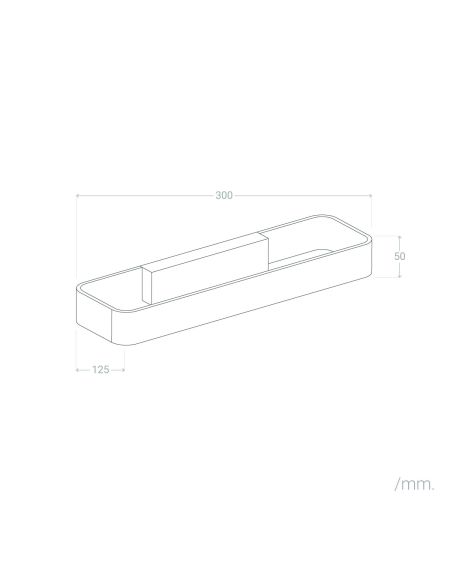 Applique Murale LED Aluminium Deves 9W Noire