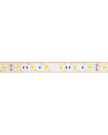 Ruban LED 24V DC 60LED/m Submersible 5m IP68 Largeur 12mm Coupe tous les 10cm