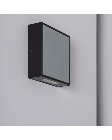 Applique Murale LED Extérieure Aluminium Roma 6W Grise
