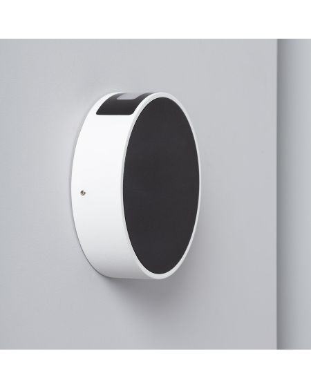 Applique Murale LED Extérieure Aluminium Crono 6W Noire